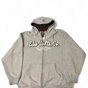 Y2K Ecko Unltd. grey zip up hoodie Size XL